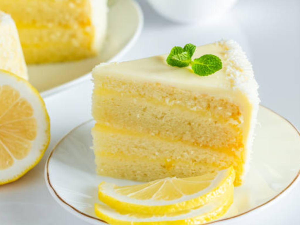 Easy Gluten-Free Yellow Cake with White Chocolate