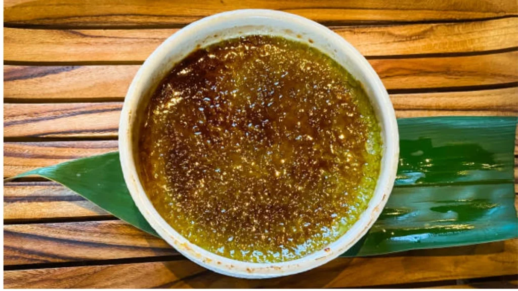 Matcha Creme Brûlée Dessert