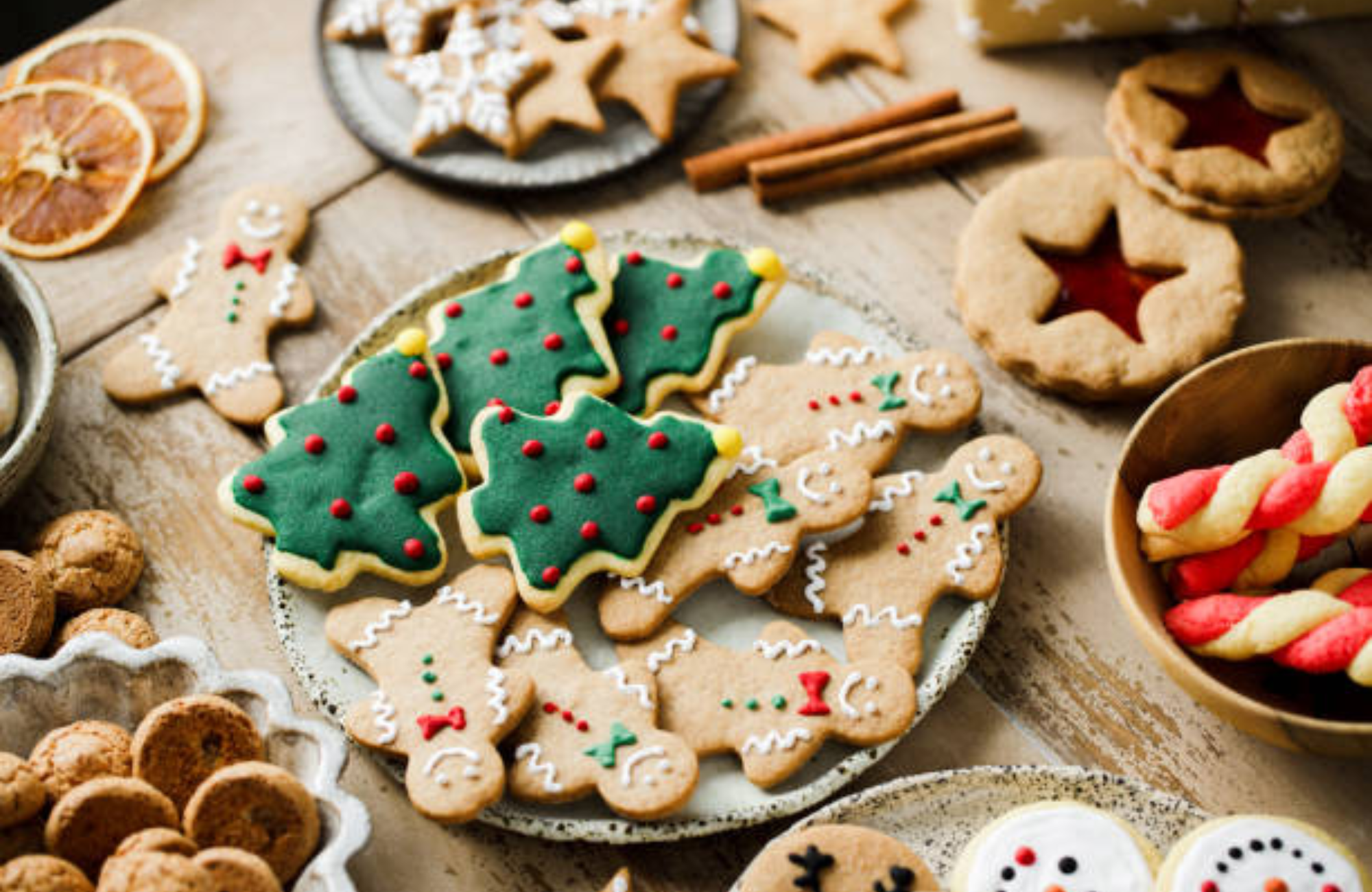 colorful cookie ingredients for a fun baking adventure