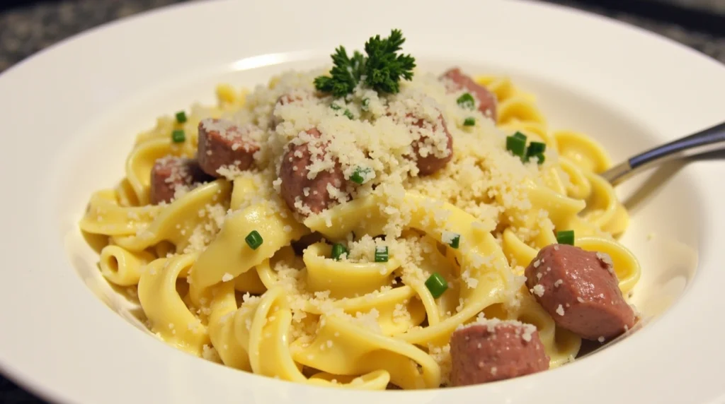 Easy kielbasa and pasta recipes that are both budget-friendly and delicious